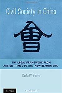 ePub Civil Society in China: The Legal Framework from Ancient Times to the New Reform Era download