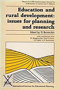 ePub Education and Rural Development: Issues for Planning and Research download