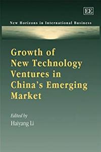ePub Growth of New Technology Ventures in China's Emerging Market (New Horizons in International Business Series) download