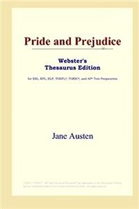 ePub Pride and Prejudice (Webster's Thesaurus Edition) download