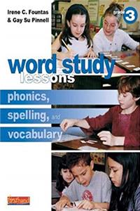 ePub Word Study Lessons: Phonics, Spelling, and Vocabulary Grade 3 download