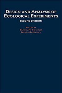 ePub Design and Analysis of Ecological Experiments download